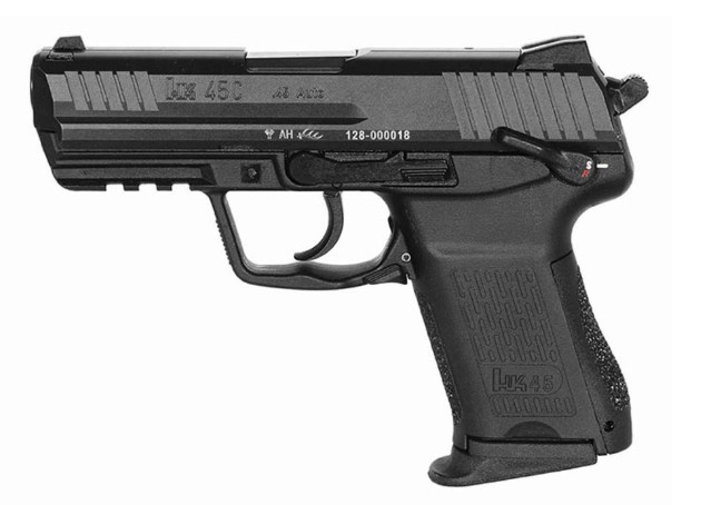 HK45C, V1, 2-8RD MAGS